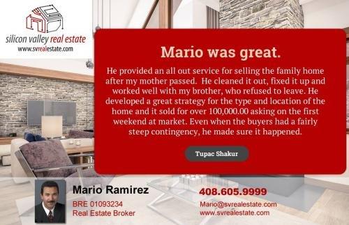 Mario Ramirez Silicon Valley Real Estate
