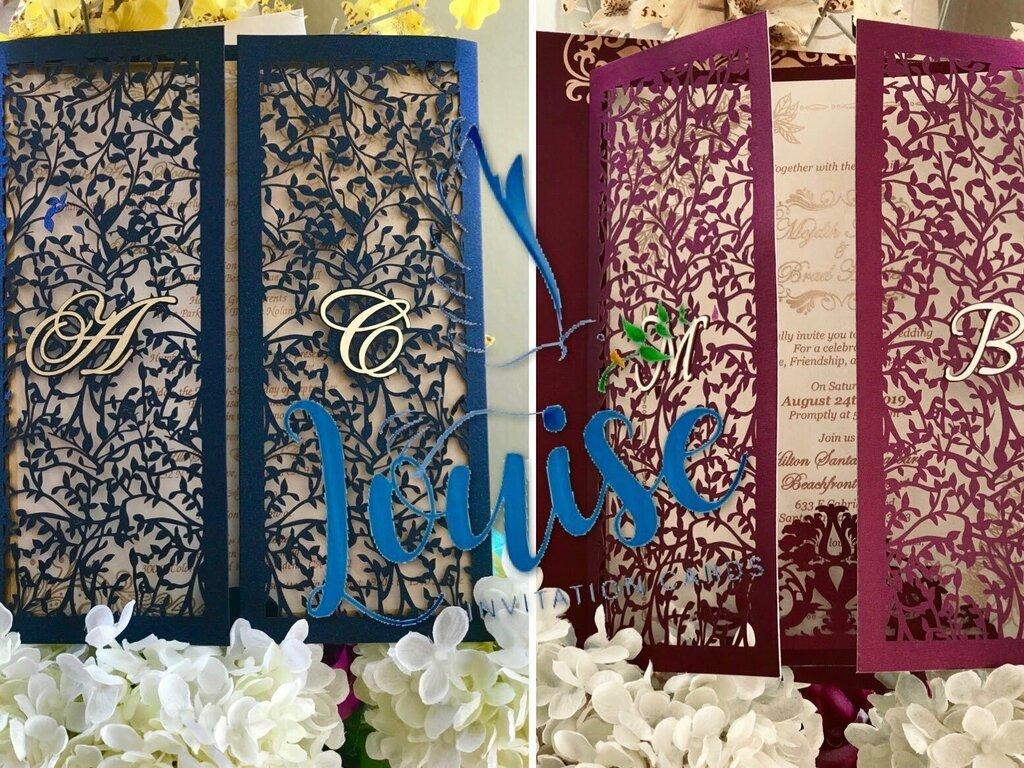 Louise Custom Invitation Cards