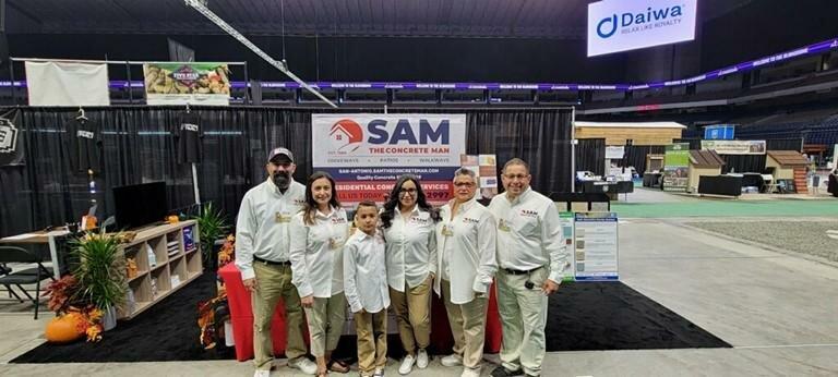Sam the Concrete Man San Antonio
