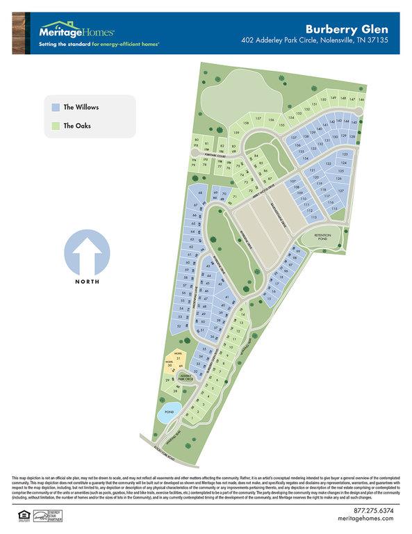 Oaks at Burberry Glen By