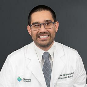 John Nakayama, MD - AHN - Western Pennsylvania Gynecologic Oncology