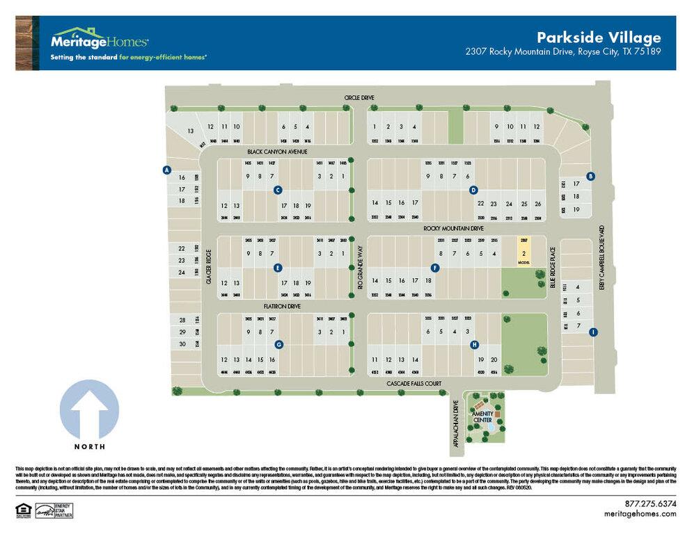 Parkside Village South By Meritage Homes