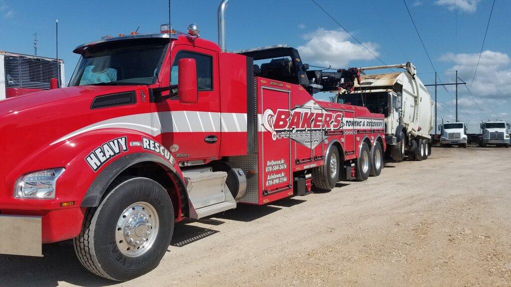 Baker's Towing & Recovery-Texarkana AR