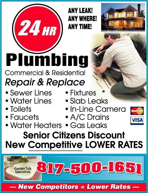 24HR Plumbing Dallas Plumber