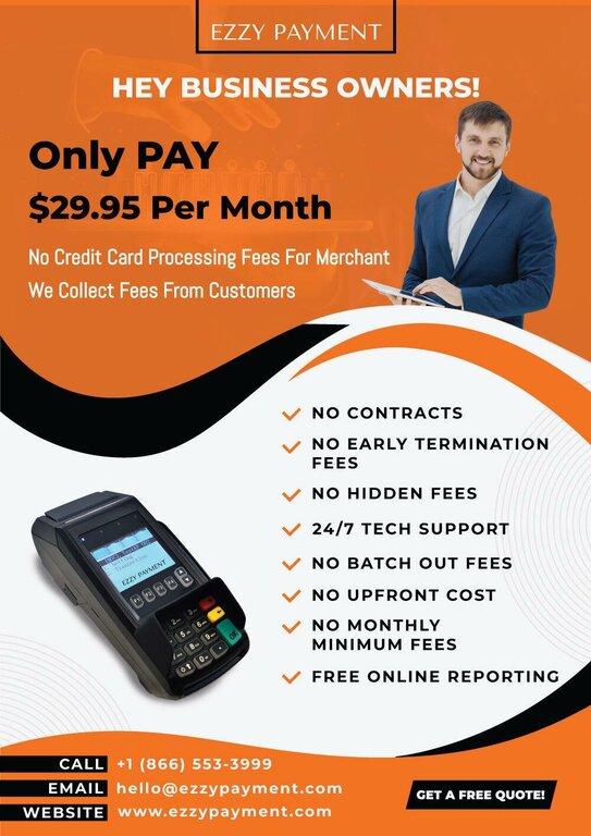 Ezzy Payment-Credit Card Processing