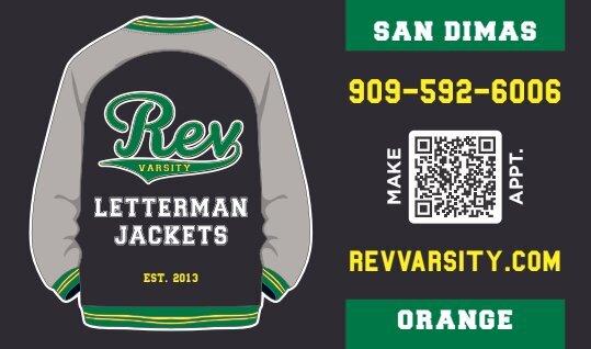 Rev Varsity Letterman Jackets
