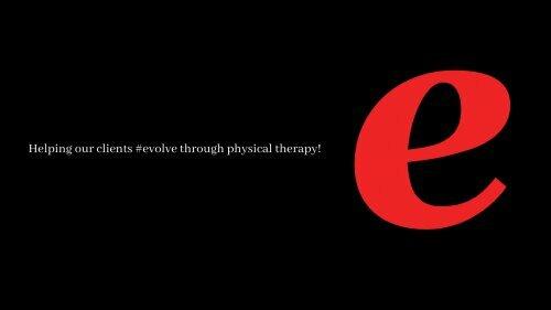 Evolution Physical Therapy & Fitness-Beverly Hills