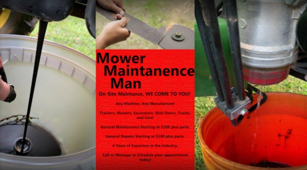 Mower Maintenance Man