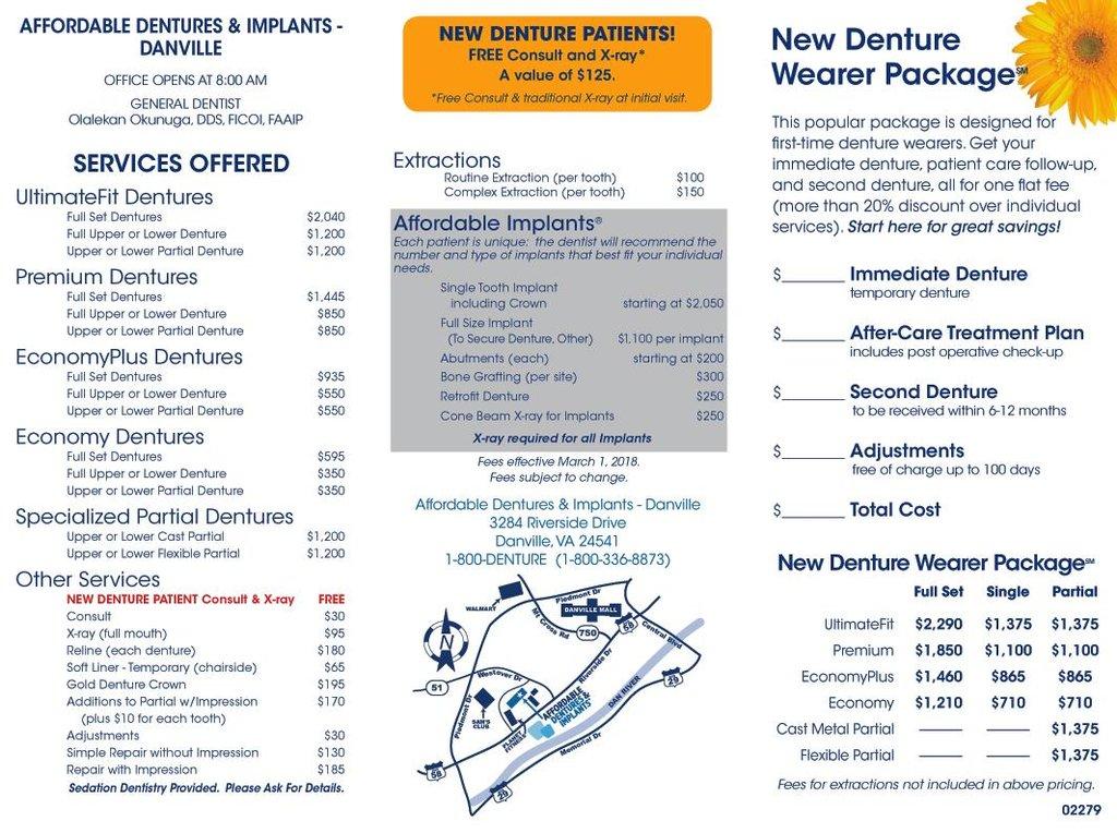 Affordable Dentures & Implants