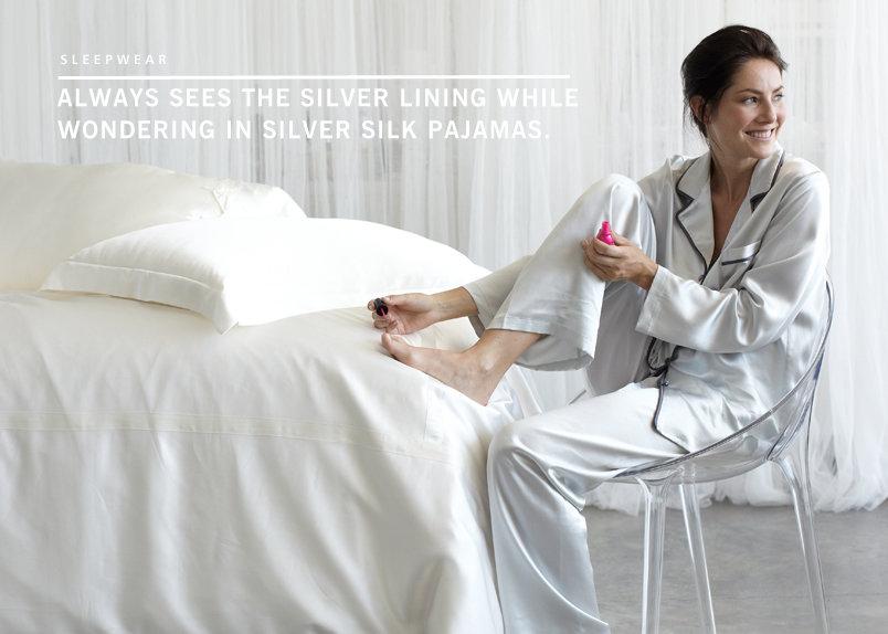 Manito Luxury Silk Bedding & Sleepwear