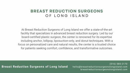 Breast Reduction Surgeons of Long Island