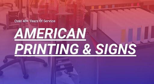 American Printing & Signs