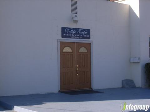 Vallejo Vallejo Temple Church of God