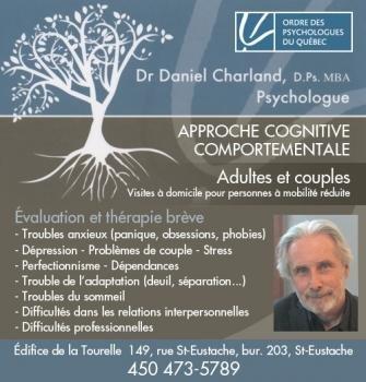 Dr Daniel Charland Psychologue