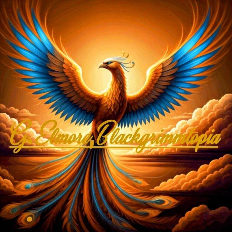 G-Elmore Black Grimmtopia Digital Art