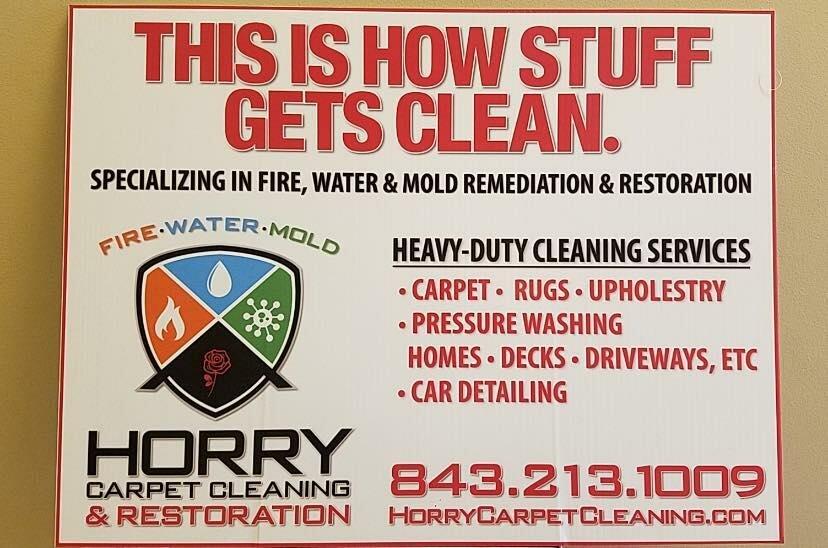 Horry Carpet Cleaning Plus Fire, Smoke & Water Damage Restoration