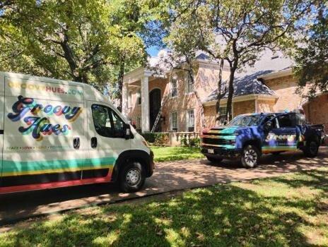 Groovy Hues Painting of Southlake