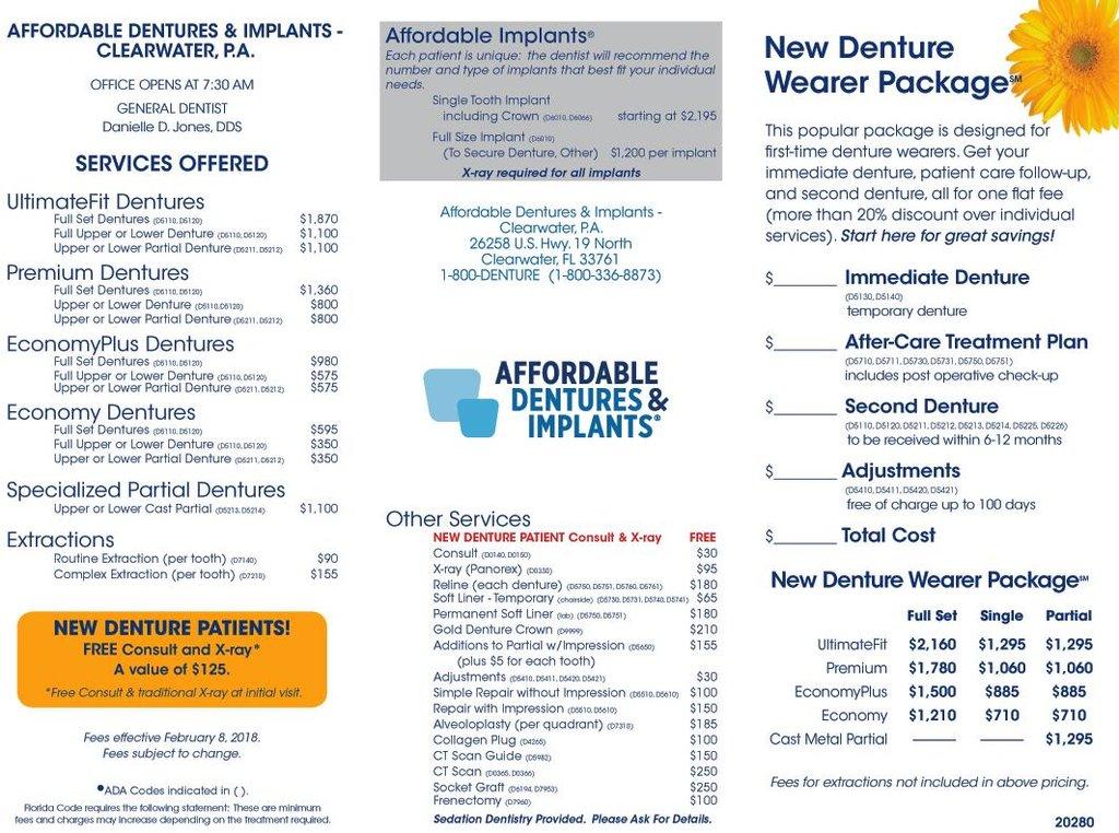 Affordable Dentures & Implants