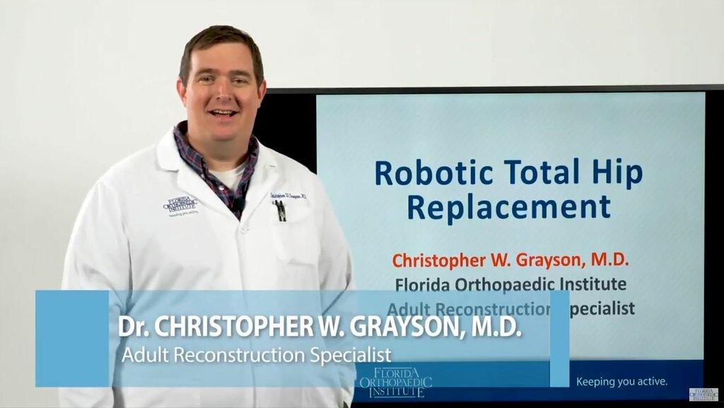 Christopher W Grayson, MD - Florida Orthopaedic Institute Citrus Park