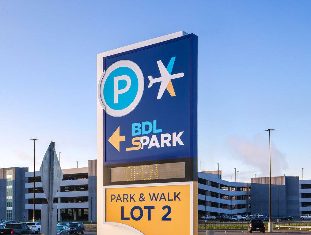 Economy Lot 3 at Bradley International Airport-BDL Spark
