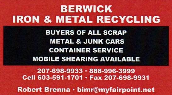 Berwick Iron & Metal Recycling