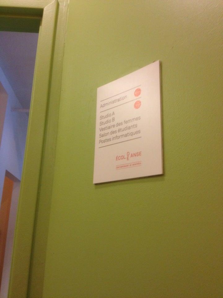 Lecole Dedanse Contemporaine De Montreal