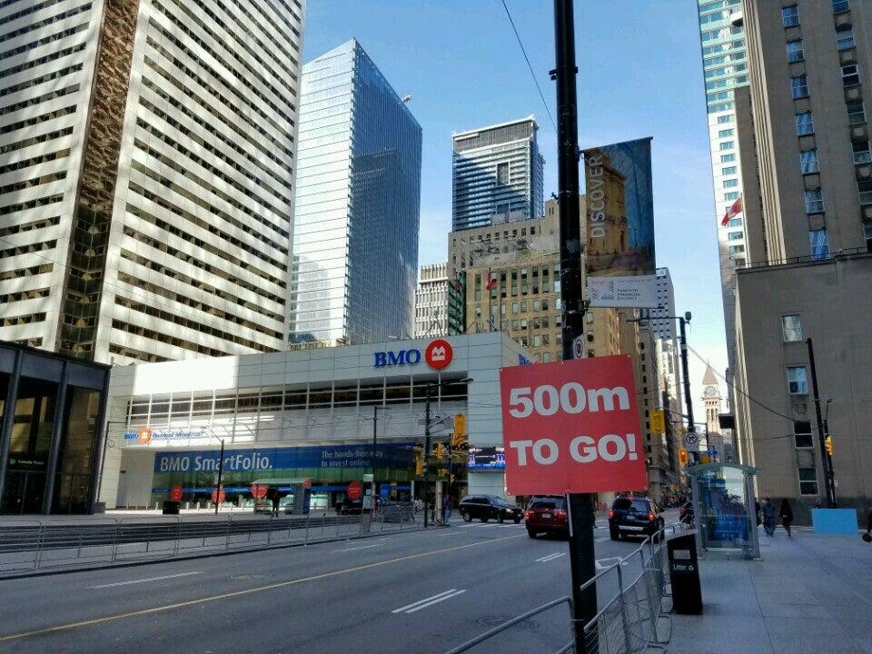 Scotiabank Toronto Waterfront Marathon Finish Line