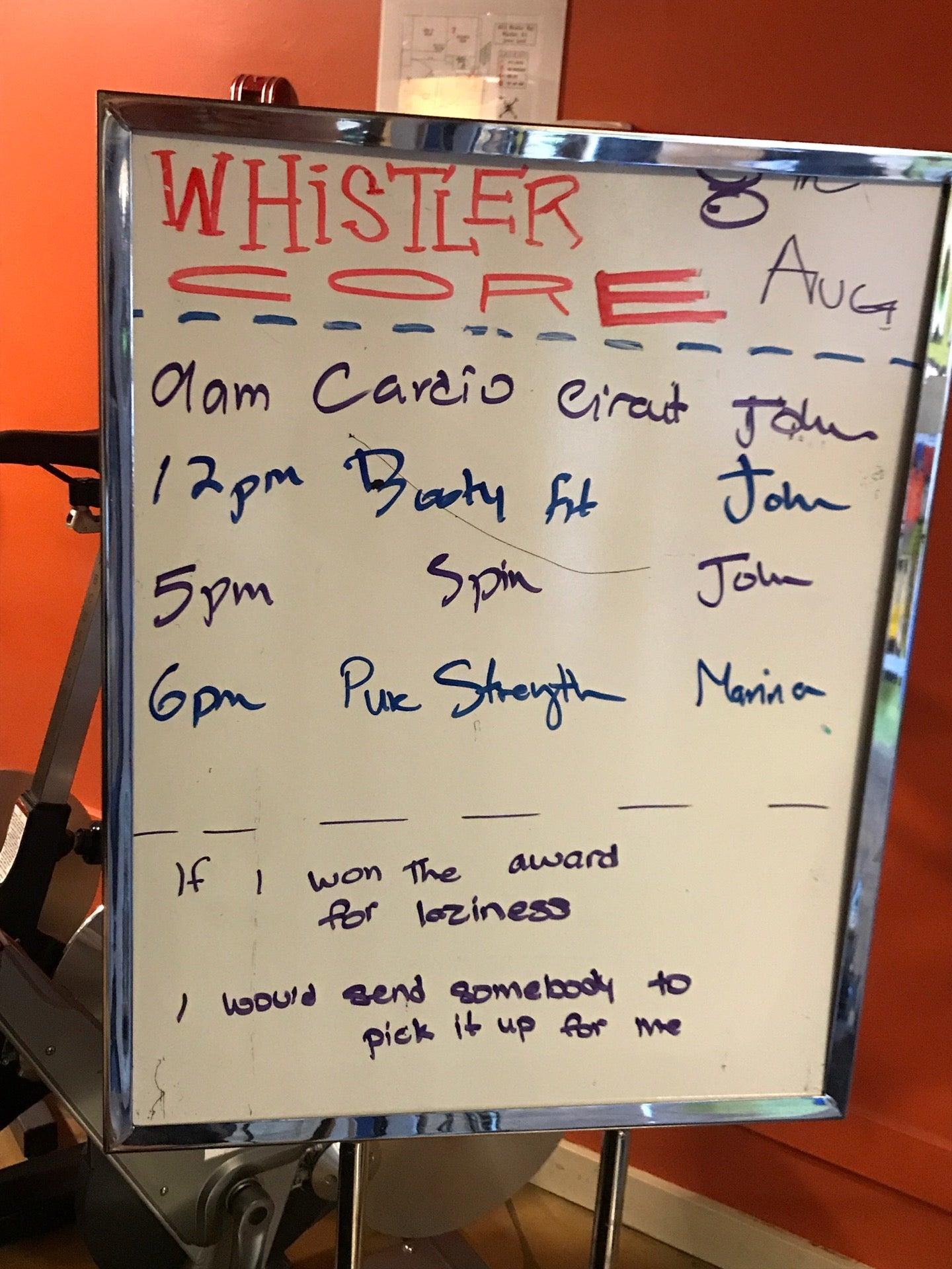 Whistler Core Climbing & Fitness Gym