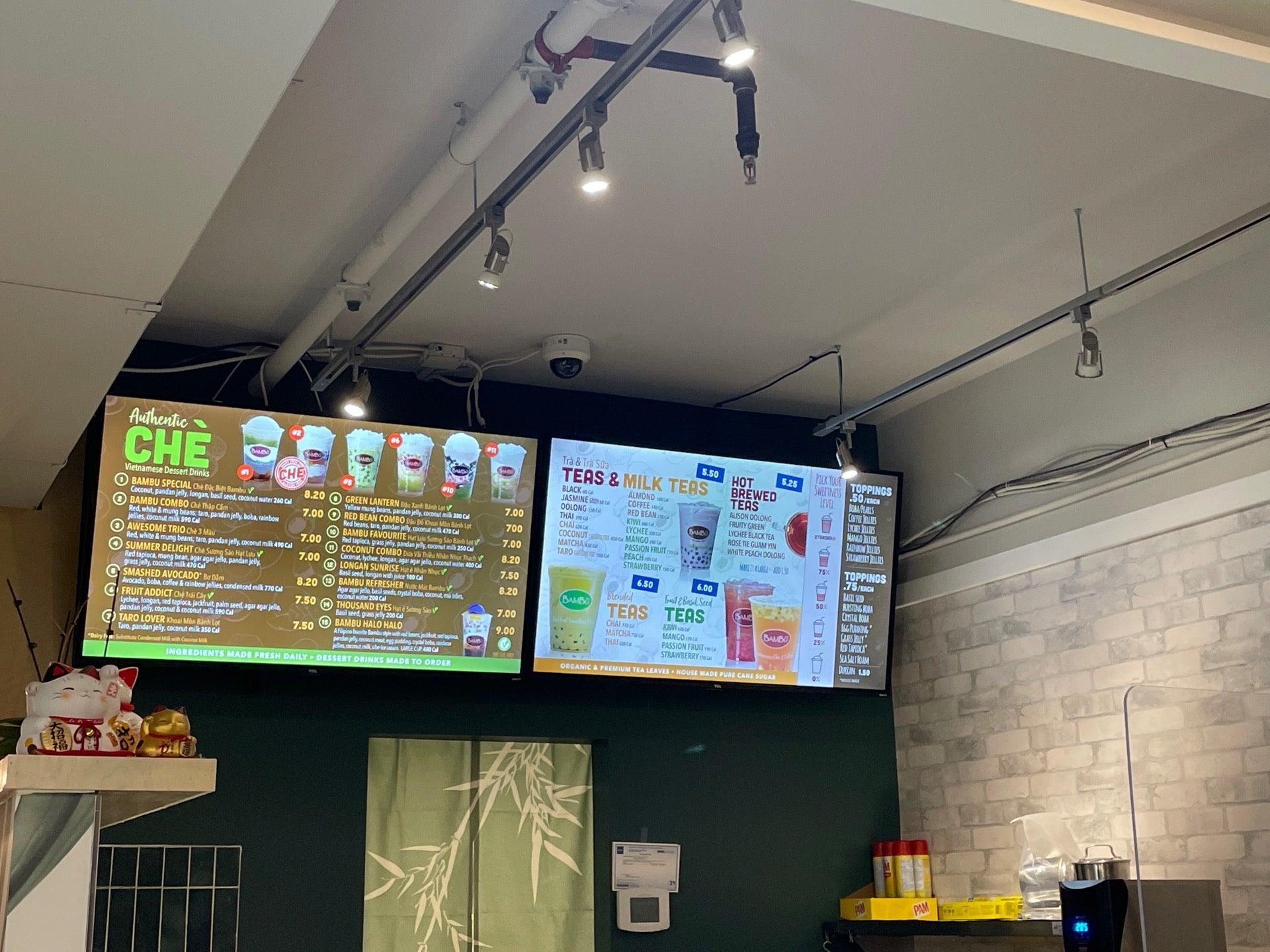 Bambu Deserts And Drink