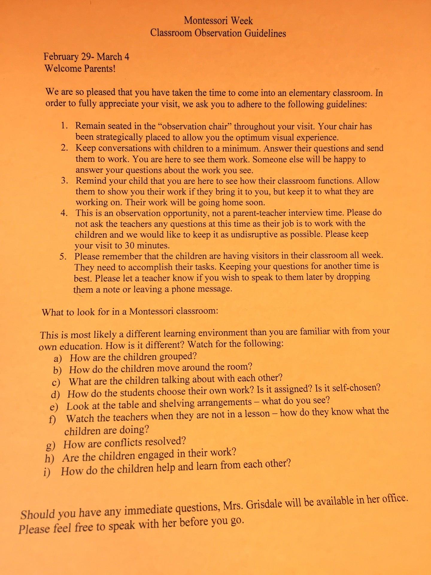 Central Montessori Schools