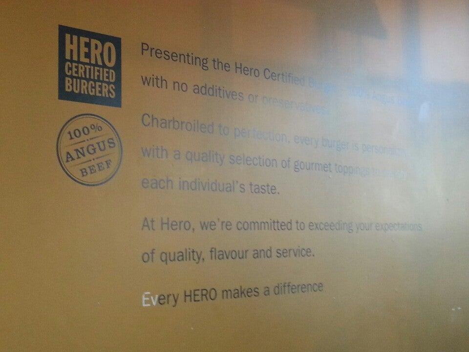 Hero Certified Burgers