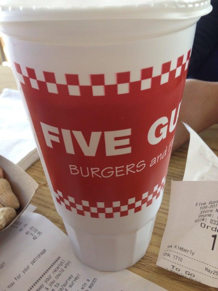 Five Guys Burger and Fries