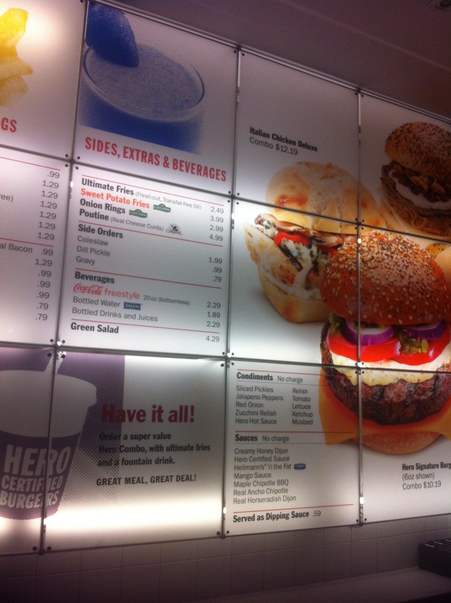 Hero Certified Burgers