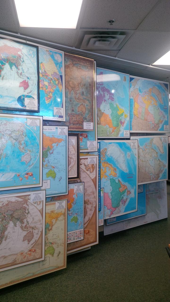 A World of Maps & Travel Books