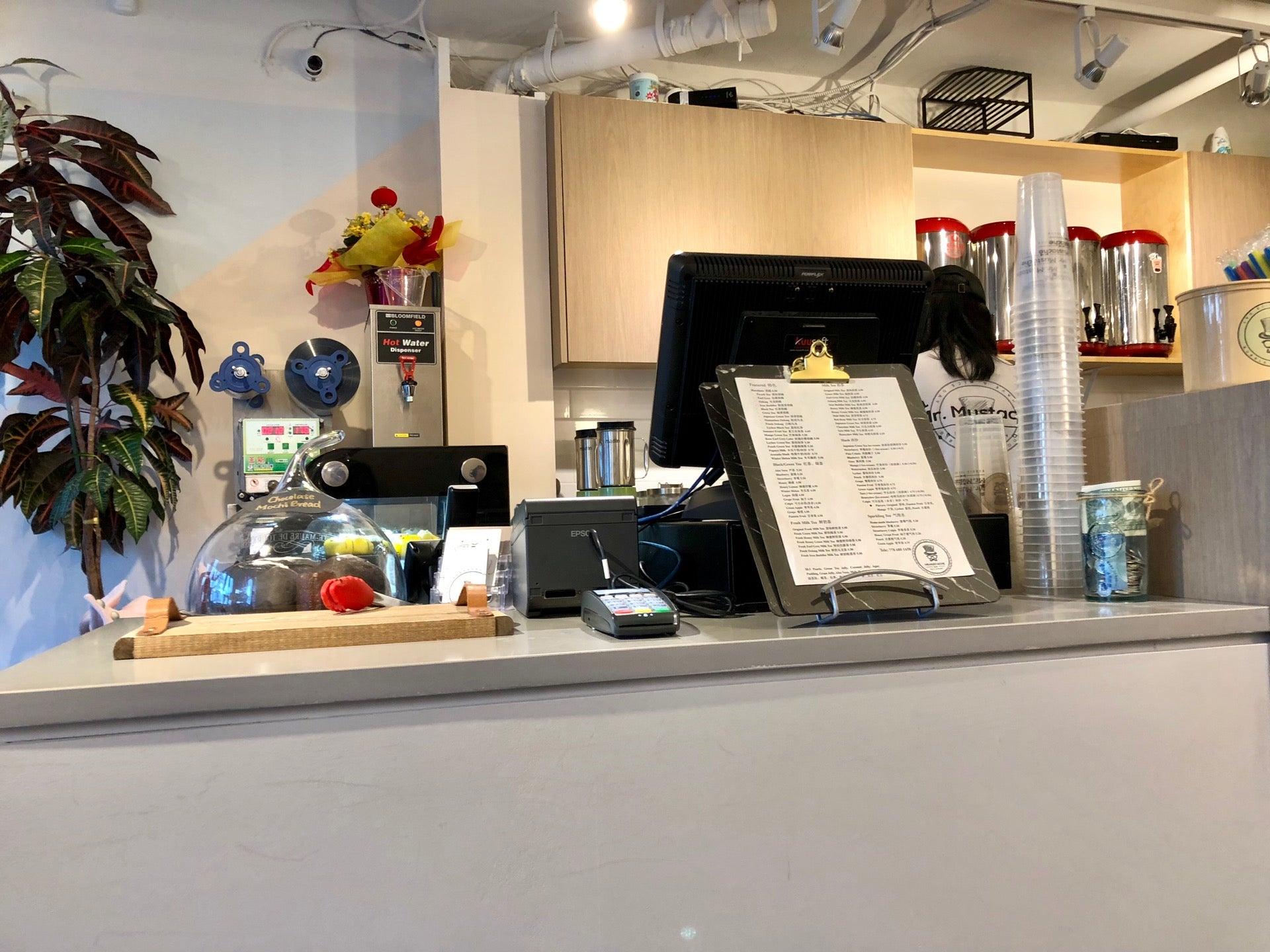 Mr Mustache Bubble Tea