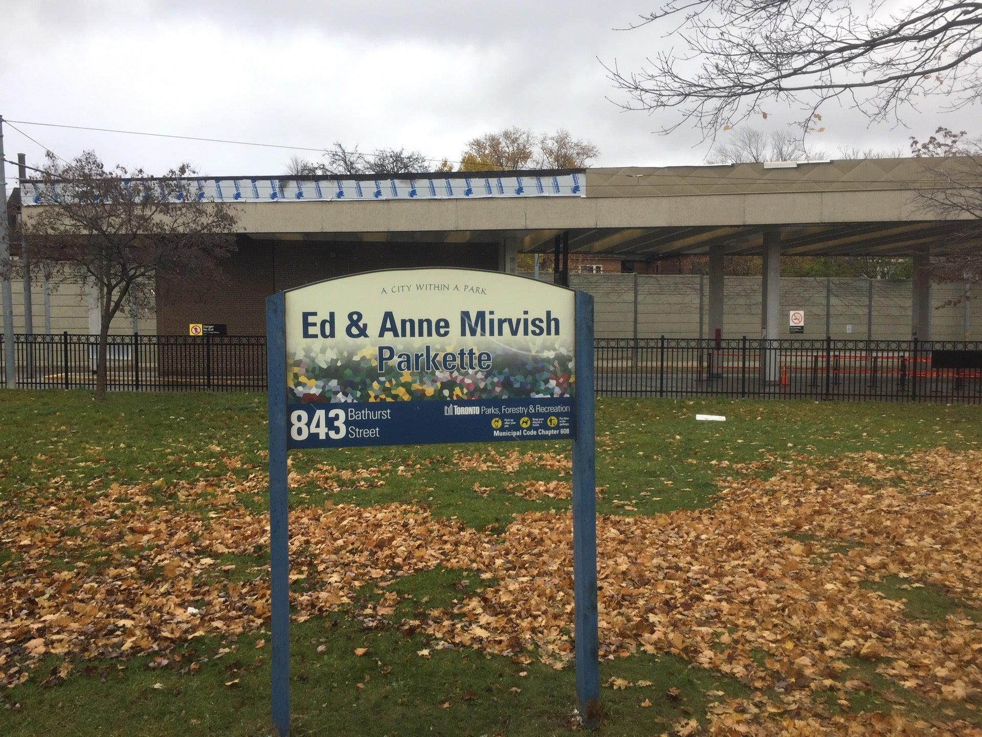 Ed and Anne Mirvish Parkette