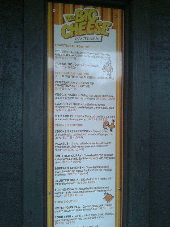 The Big Cheese Poutinerie