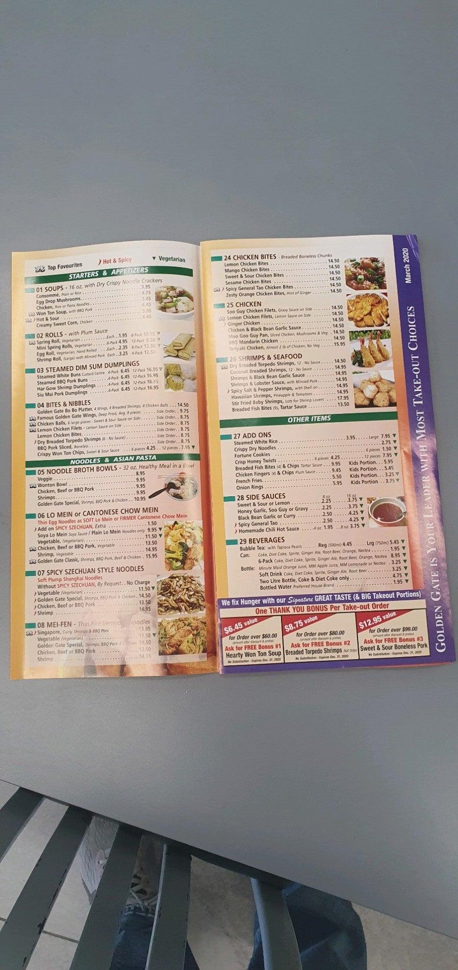 Golden Gate Eatery & Takeout