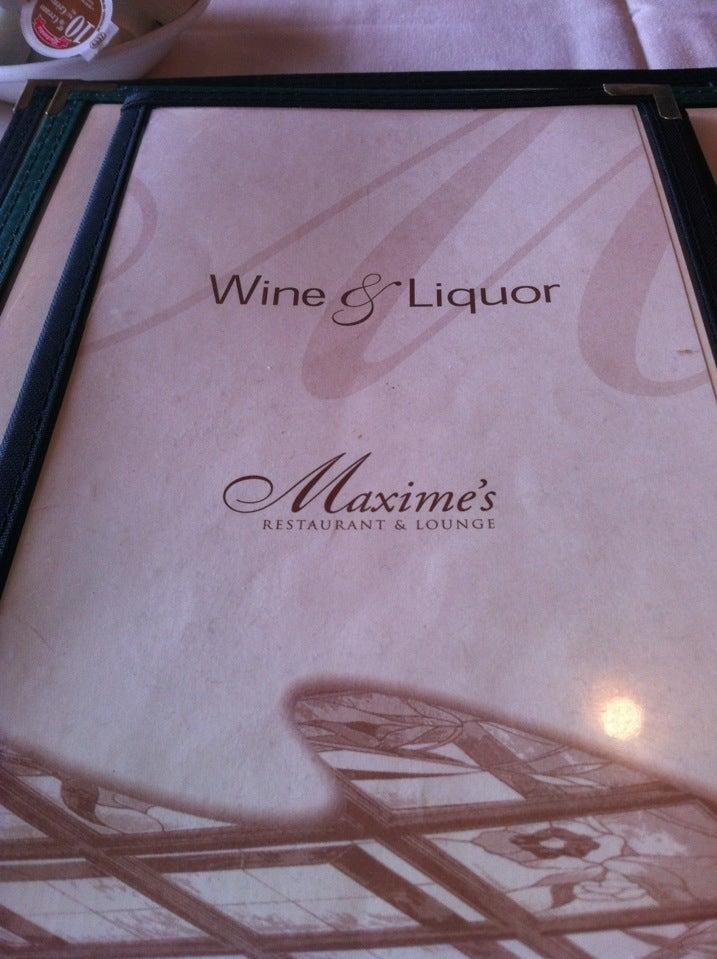 Maxime's Restaurant & Lounge