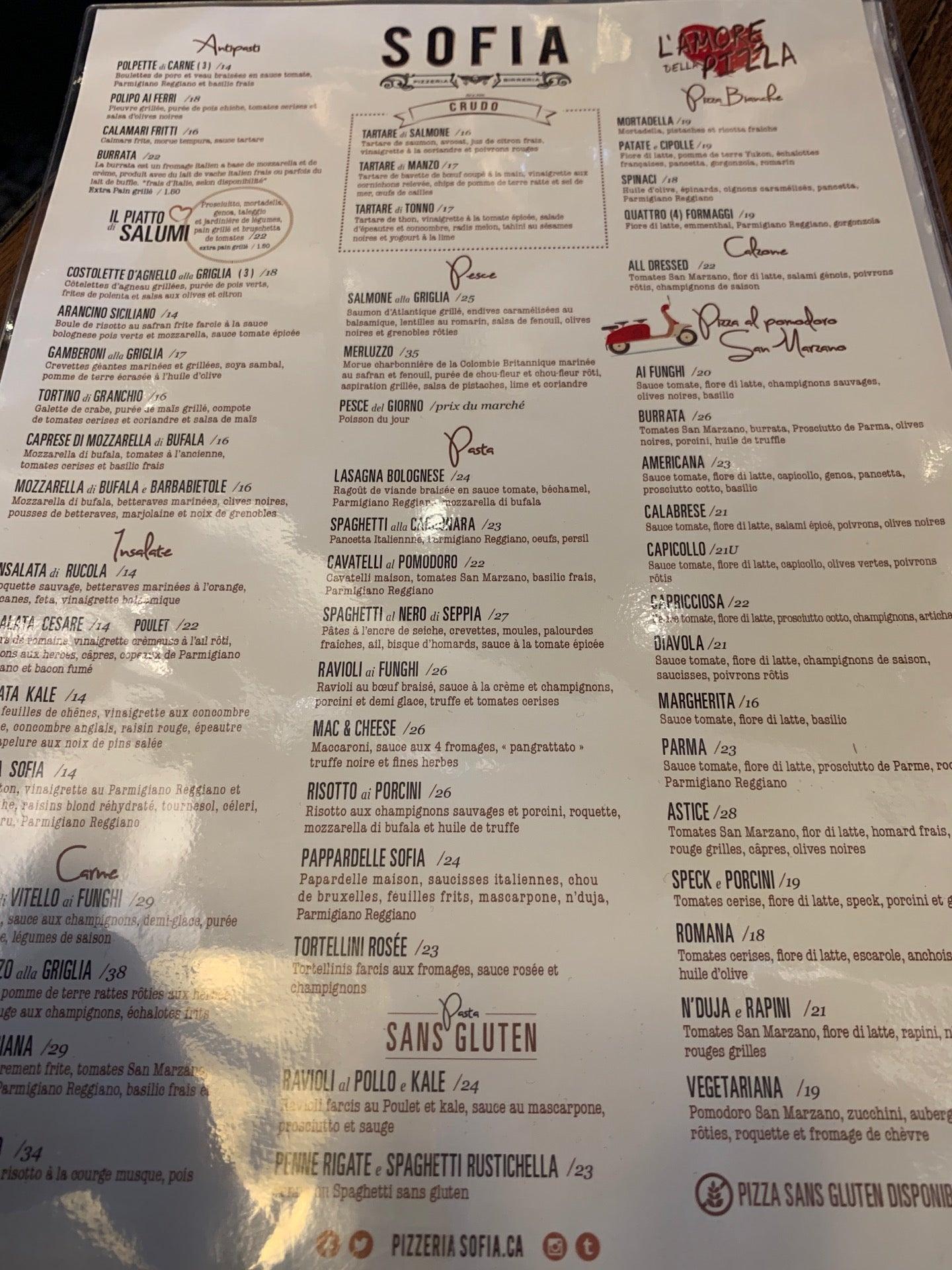Pizzeria Sofia