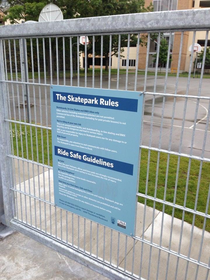 UBC skatepark