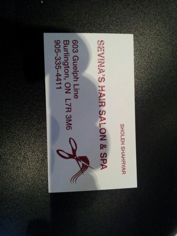 Sevinas Hair Salon & Esthetics Ltd