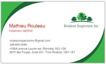 Rouleau Inspection
