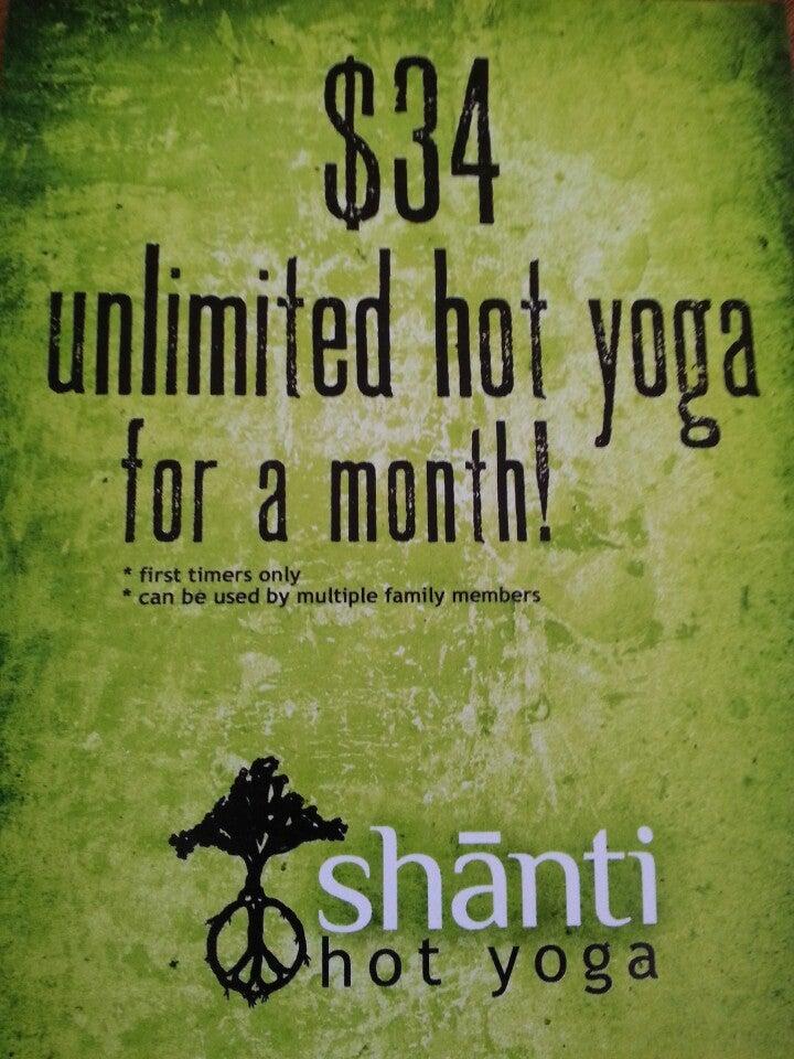 Shanti Hot Yoga Studio Inc