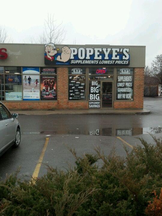 Popeye's Supplements Richmond Hill