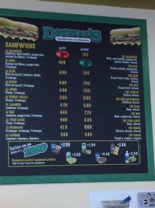 Dagwoods La Sandwicherie