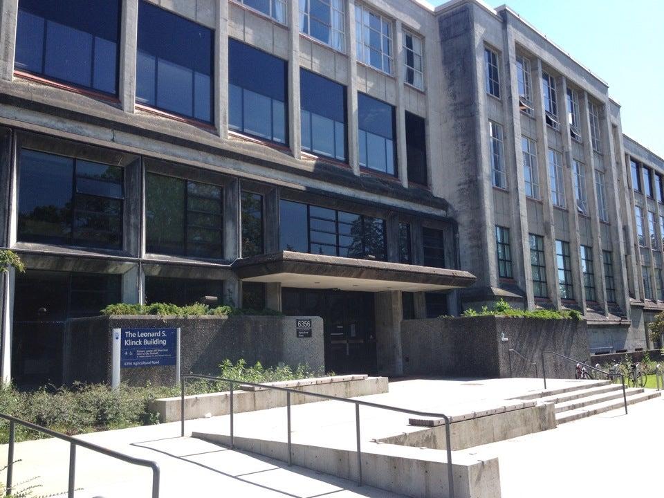 Leonard S. Klinck Building, UBC
