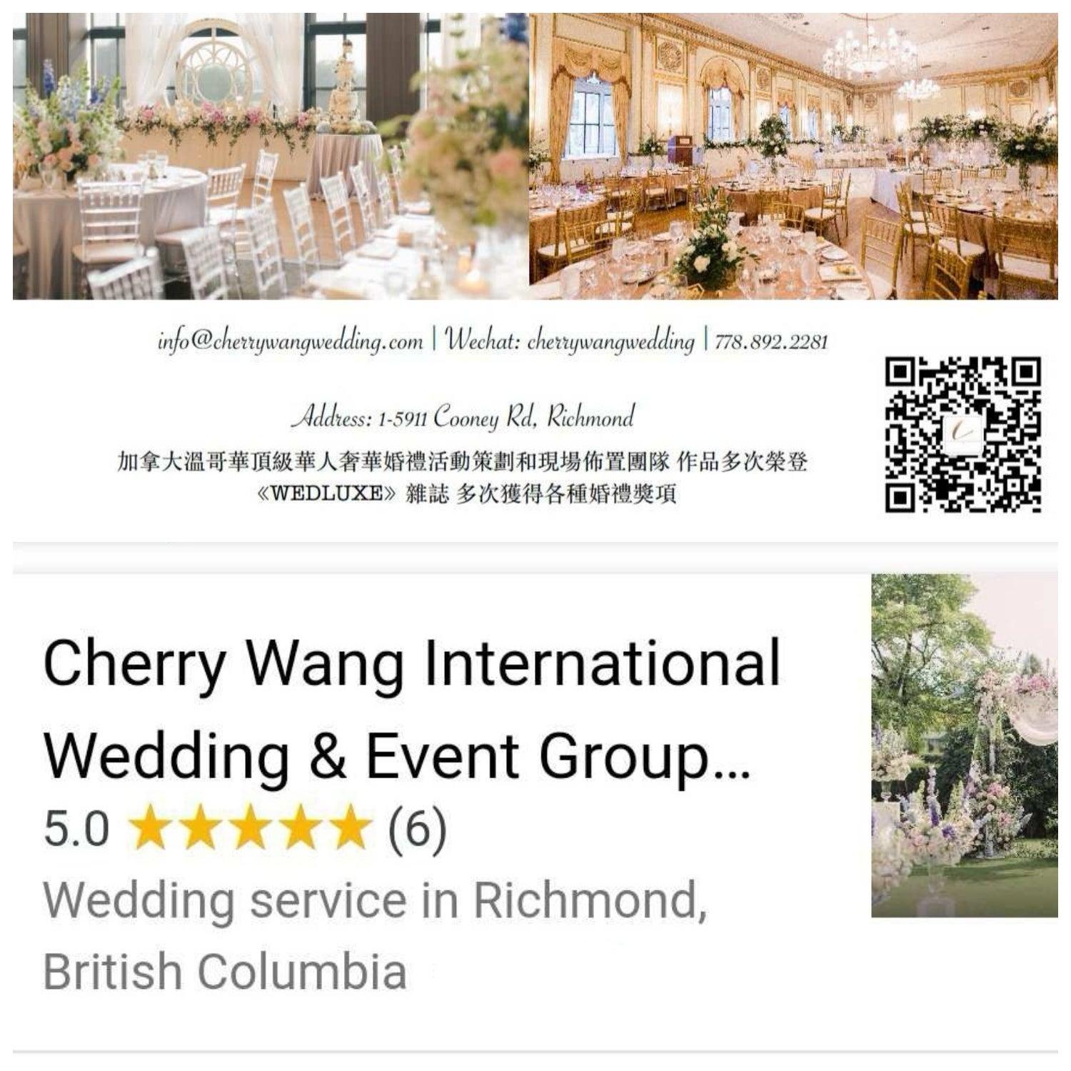 Cherry Wang International Wedding & Event Group Ltd