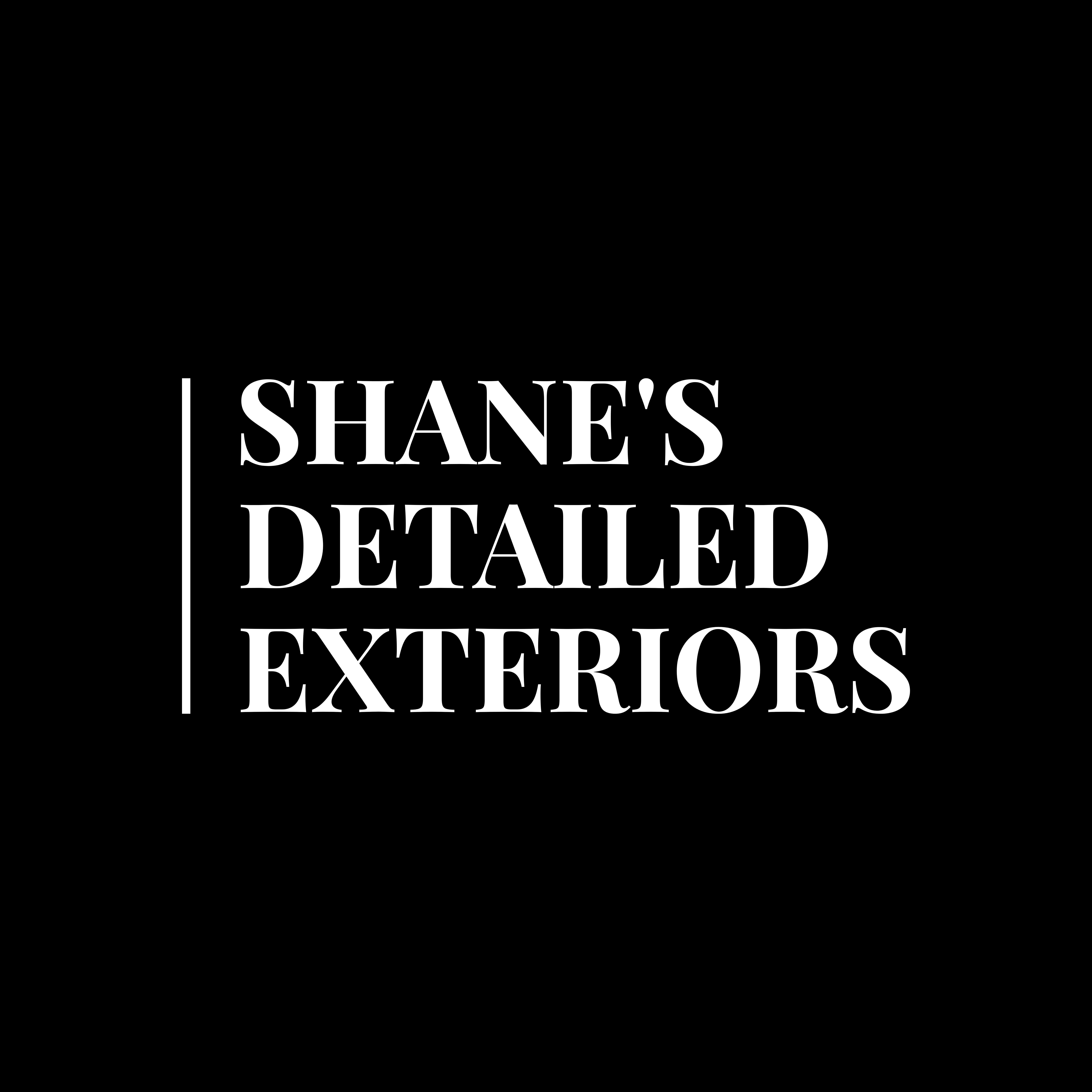 Shane's Detailed Exteriors