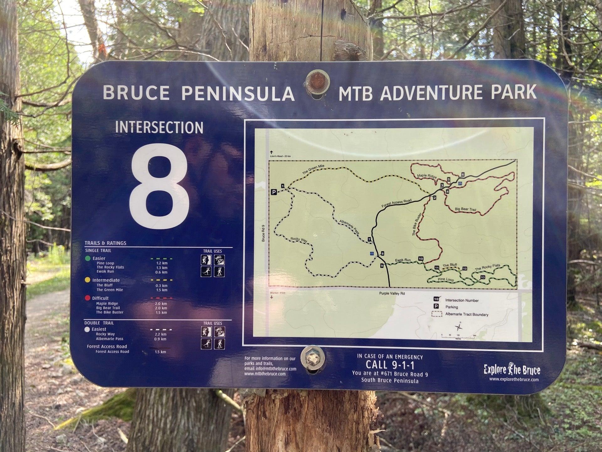 Bruce Peninsula Mountain Bike Adventure Park